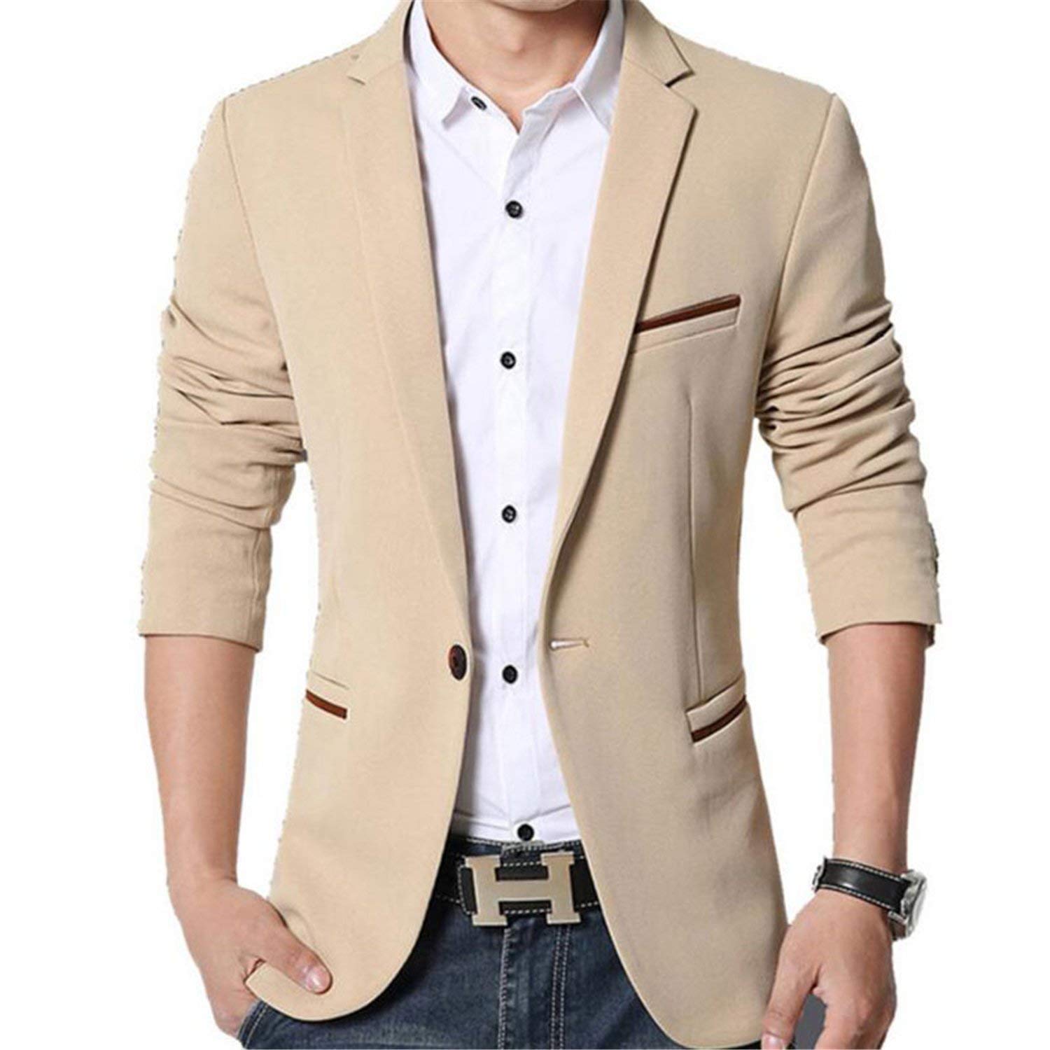 men's cotton blazers