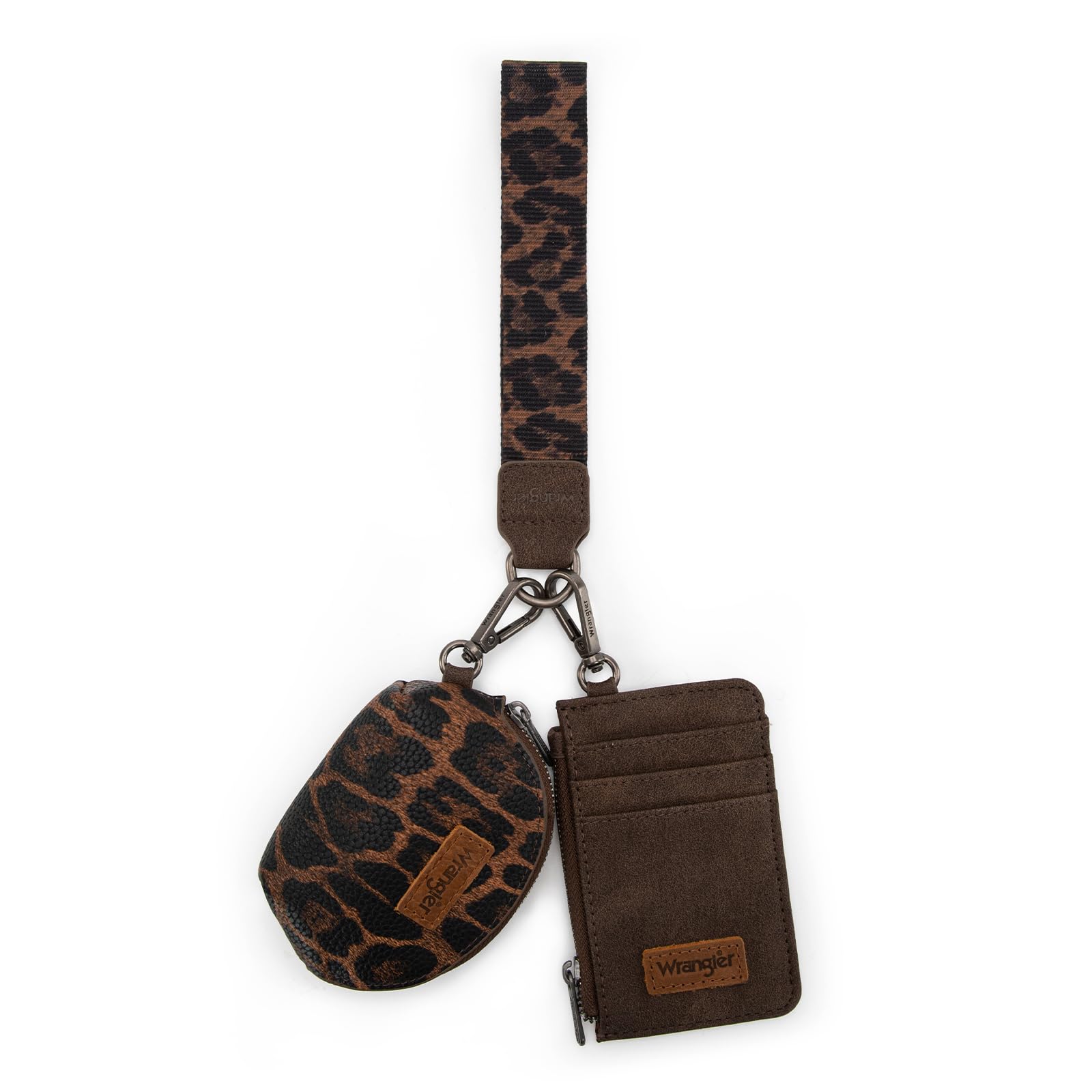 Wrangler Dual Pouch Wristlet Purse