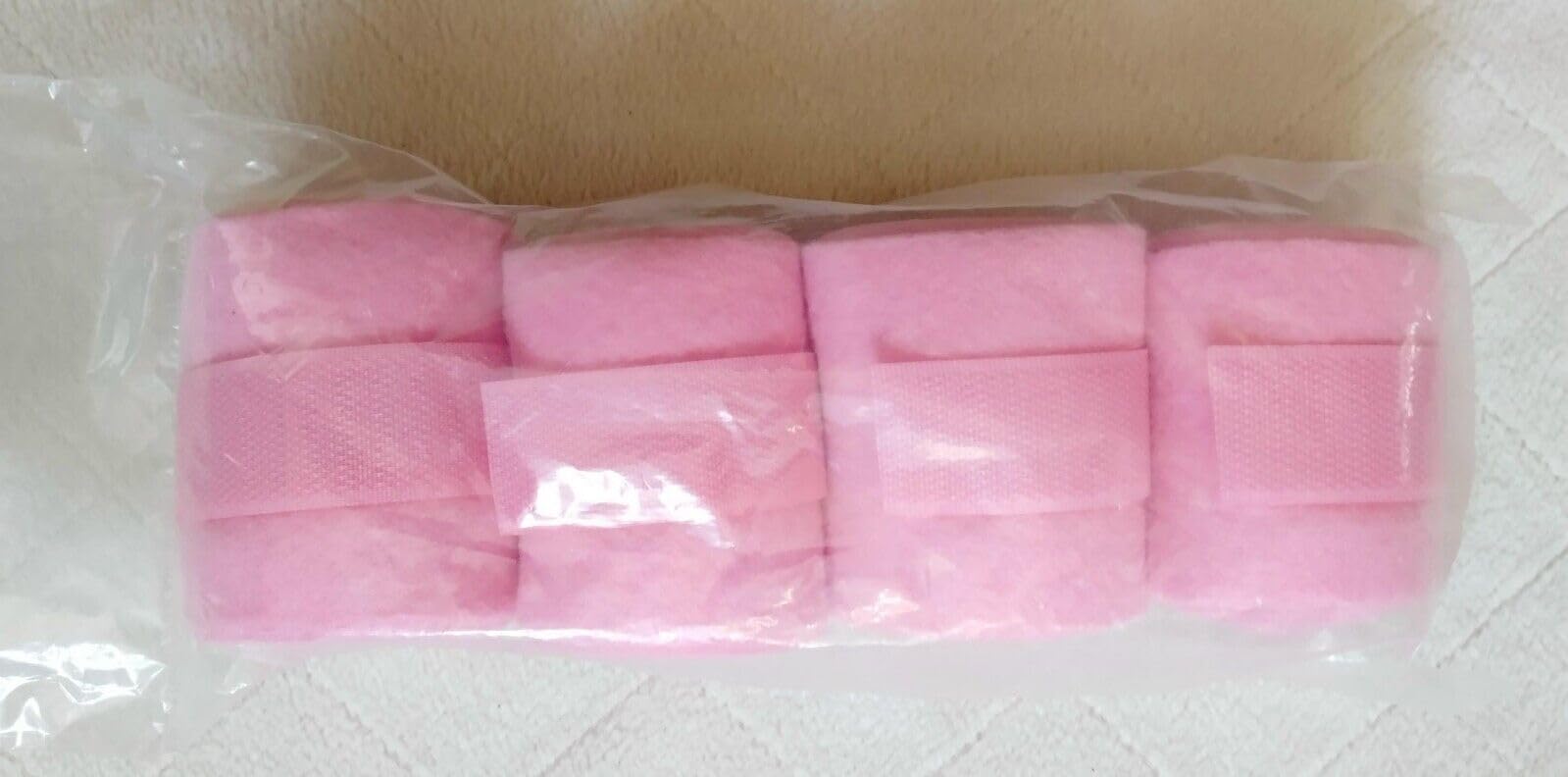 HKM Classic Bandages Neon Pink 200 cm