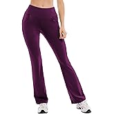 Ipletix Flare Leggings for Women-Bootcut Yoga Pants for Women High Waisted Flared Leggings Dress Pants