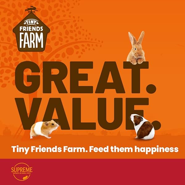 SUPREME TINY FRIENDS FARM RUSSEL RABBIT TASTY MIX 5.5LB