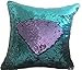 BOOBEI 18inch Double Colors Reversible Sequins Mermaid Pillow Cases 18