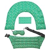 Nature's Approach Aromatherapy Home Spa 4-Piece Herbal Pack Set, Celestial Green