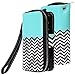 iPhone 5SE Case, E LV iPhone 5SE Case - 2IN1 ( CASE CUM PURSE) PU Leather flip Wallet Bag Pouch Case Cover For iPhone 5 5S 5SE - [ZIGZAG]