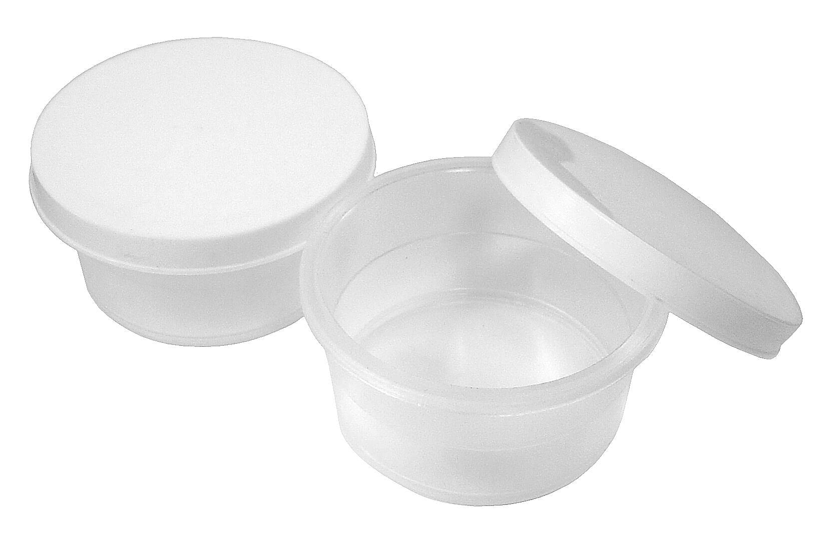 Major Brushes Plastic Pot & Lid Pack of 12