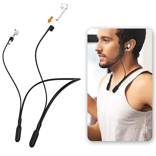 Silicone Maid LLC Compatible AirPods Strap, Silicone Holder Anti