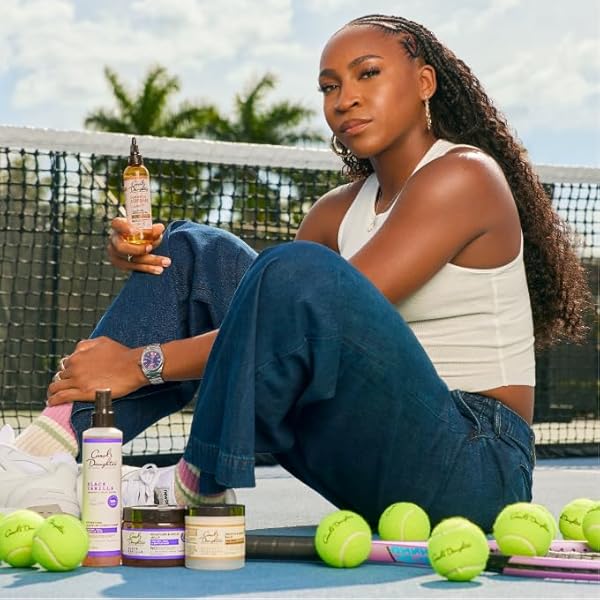 CAROL’S DAUGHTER GODDESS STRENGTH 7 OIL BLEND SCALP AND HAIR OIL FOR WAVES, COILS AND CURLS, HAIR TREATMENT WITH CASTOR OIL, 4.2 FL OZ