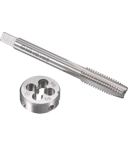 Aceteel Taraud Fileté Métrique M6,5 X 0,75 Mm HSS Droite M6,5