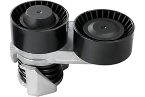 VANJING Belt Tensioner Assembly with Pulley Compatible with 2008-2010 BMW 135i/ 2007-2010 335i/ 2008-2010 535i/ 2008 535xi/ 2011-2013 335is Replacement for 11287563927 11287563926