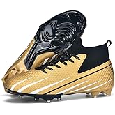 KIUSMETY Soccer Cleats for Mens Womens High-Tops Unisex Adult Baseball Indoor Professional Training Turf Football Boots