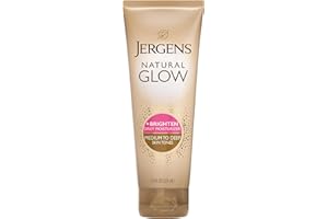 Jergens Natural Glow Daily Moisturizer for Body, Medium to Tan Skin Tones, 7.5 Ounce Tube