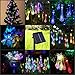 Syhonic 30 LED Solar String Light Waterproof 20ft Outdoor Water Drop Fairy Decor for Christmas, Halloween, Patio, Garden