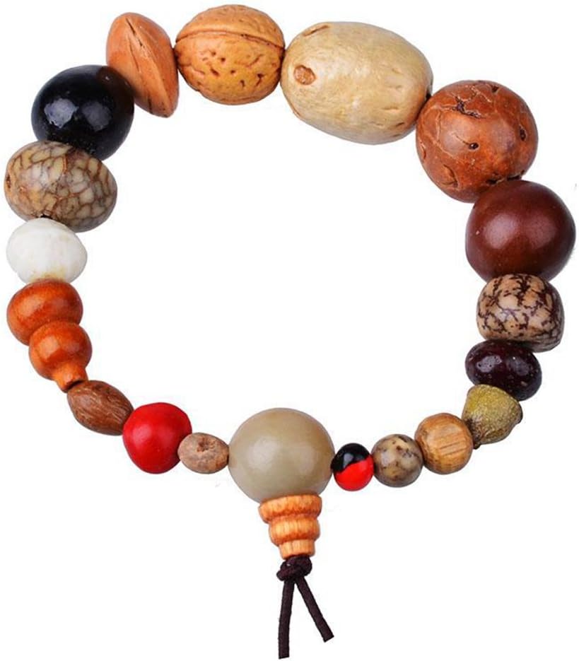 Goloy Bohemia Colorful A String of Various Shapes Fruit Beads Bracelet