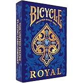 Bicycle Royal Playing Cards Gemstone-Inspired Deck Made in USA | Custom court cards, Gold foil tuck case, Jewel-themed suits, Air-Cushion Finish, Premium cardstock