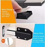 Tsudoku Heavy Duty Push Latch 4 Pack Push to Open Cabinet Door Magnetic Catch view 3