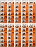50 X Powertron CR1632 3 Volt Lithium Coin Battery button cells (10 X packs of 5)