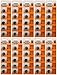 50 X Powertron CR1632 3 Volt Lithium Coin Battery button cells (10 X packs of 5)