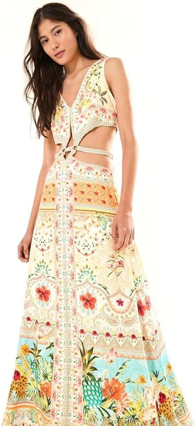 vestido farm tranquilidade