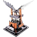 Microworld Mechanical Eagle 3D Metal Model Kits DIY Assemble Building Puzzle Laser Cut Jigsaw Toys - Z017