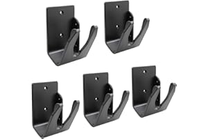 YURMEMO Universal Scanner Holder,Barcode Scanner Holder,Barcode Reader Bracket Wall Mount Fit for Zebra Symbol LS2208 DS2278 LI4278 Most Barcode Scanners, with Screws & Wall Stickers (5pcs-Holder A1)