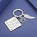 CJ&M Loss of Pet Keychain - Pet Memorial Keychain Jewelry Angel With Paws, Family dog Family cat Family pet Keychain for Pet, Dog Keychain