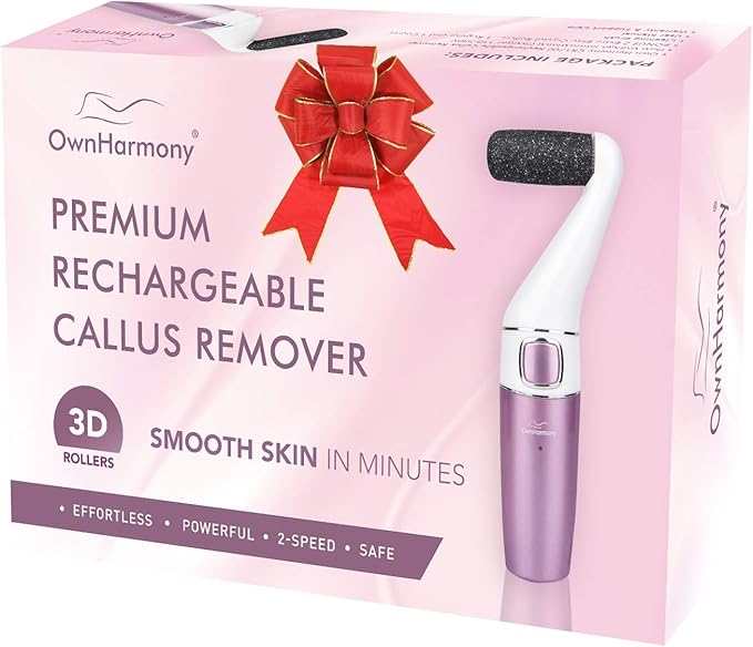 Electric Hard Skin Remover Rechargeable Own Harmony Professional Pedicure Tools CR1700 Best