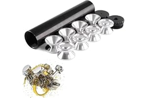 Solvent Filter Trap Black Aluminum Solvent Trap Kit Suppressor Fuel Filter 1/2x28 with Multiple End Caps, Industrial Automoti