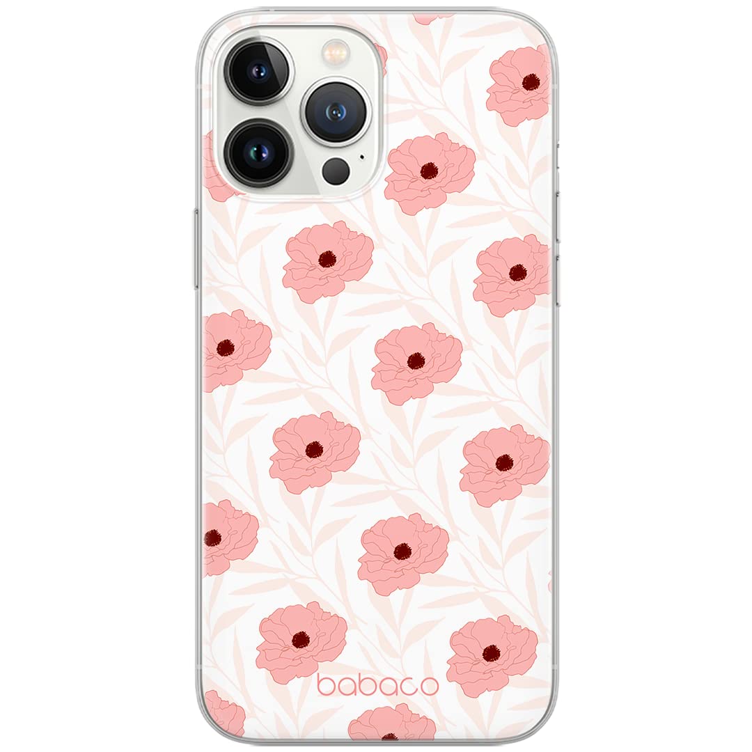 Babaco ERT GROUP mobile phone case for Oppo A53 / A53S original and officially Licensed pattern Flowers 017 optimally adapted to the shape of the mobile phone, case made of TPU