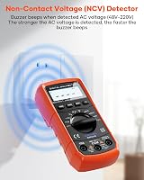 Crenova MS8233D Digital Multimeter 6000 Counts Volt/Amp/Ohm Capacitance view 7