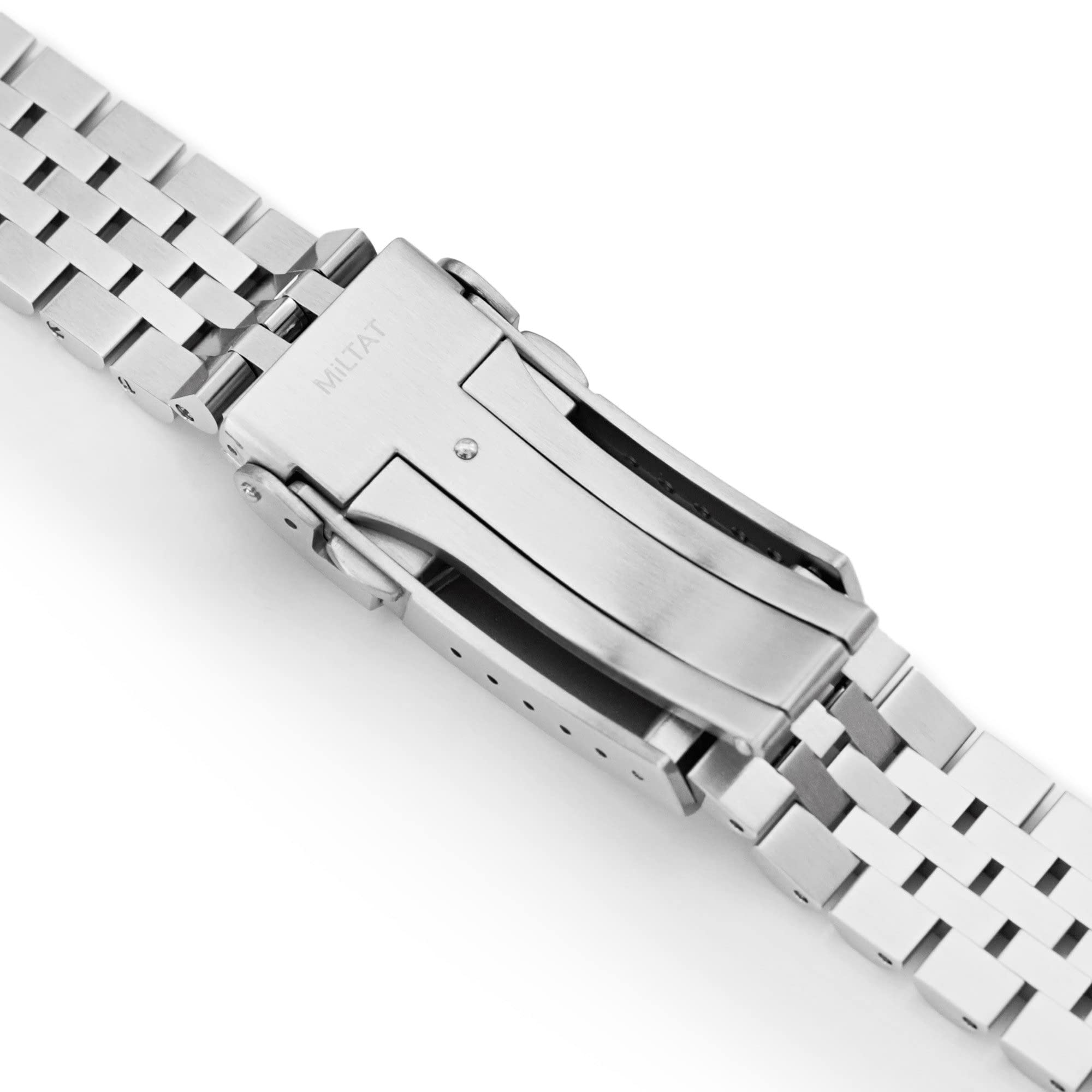 MiLTAT 20mm Super-JUB II Watch Band compatible with Seiko Alpinist SARB017 SPB155 SBEJ005 Hamilton Khaki H70455733