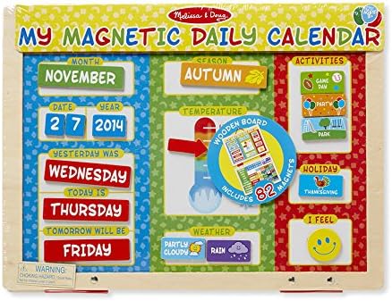 melissa and doug calendar amazon