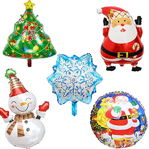 Christmas balloons aluminum balloon party decoration 5 …
