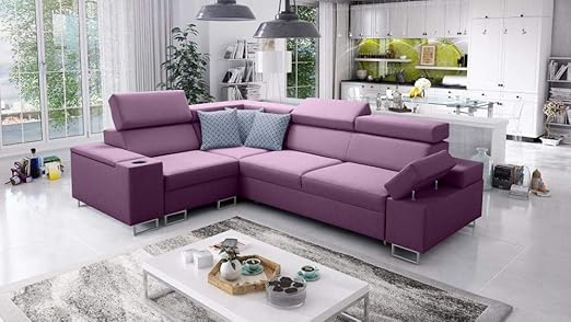 All4all Ecksofa Morena Ii Mit Schlaffunktion Und Bettkasten Schlafsofa Modern Links Rechts Grau Schwarz Beige Braun 26 Links Amazon De Kuche Haushalt