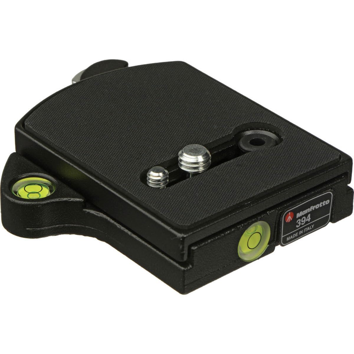 Manfrotto 394 RC4 Low Profile Rectangular Rapid Connect Adapter with 410PL Plate Included, Universal, Quick Release System, Ideal for Any Tripod