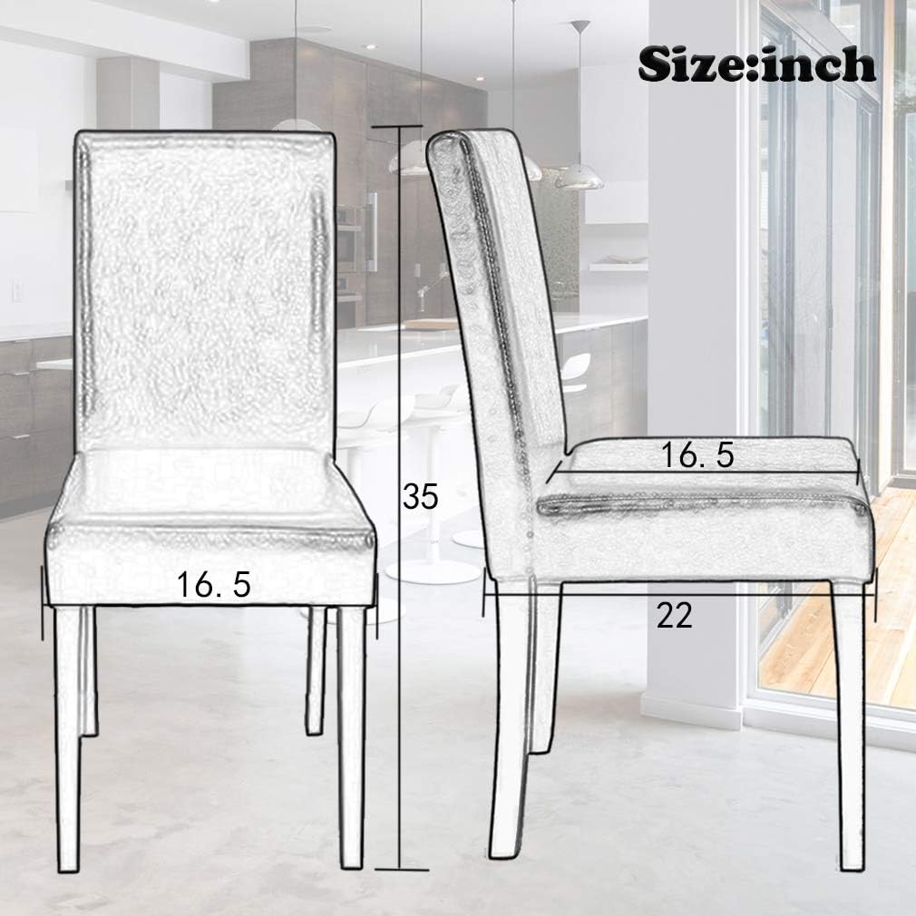 Dining Chairs Dining Room Chairs Parsons Chair Kitchen Chairs Set of 4 Dining Chairs Side Chairs for Home Kitchen Living Room - Chairs