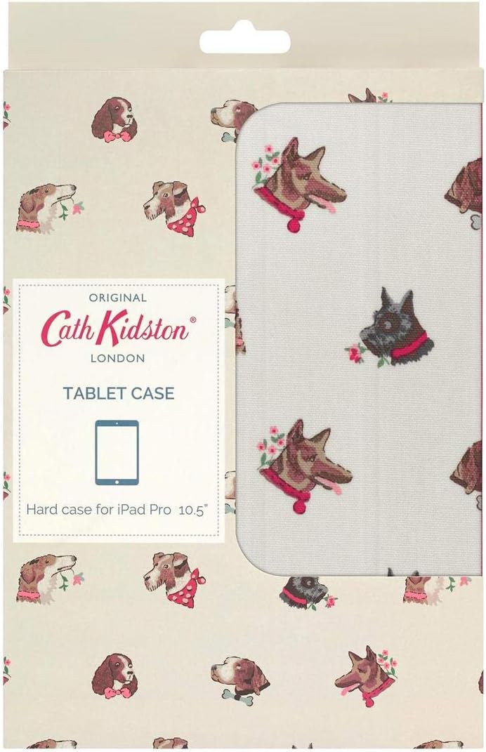 Cath Kidston large tablet hard case for iPad Pro 10.5″ (Dog portraits