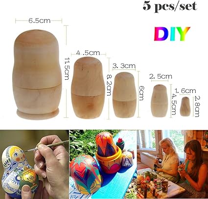 diy russian nesting dolls