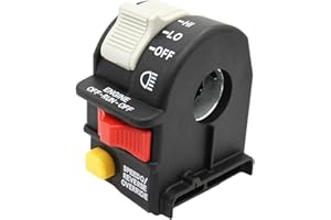 KAKO Handlebar Light Switch Assembly, Light Kill Stop Switch Replace for 06-14 Polaris Sportsman 400 500 700 800 Replace Polaris 4011835 4010591 4010560 2010340 4010592 4011385