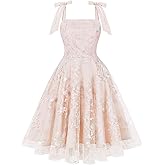 Women's Tie Strap Tulle Prom Dresses Sweetheart Flower Embroidery Dress Short Formal Party Mini Homecoming Dresses