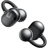 SoundPEATS POP Clip Wireless Open Ear Earbuds, Button Control, Lightweight Comfort Headphones, 30H Playtime, IPX5 Waterproof, Bluetooth 5.4 Immersive Audio Earphones for Sports Running Working, Black