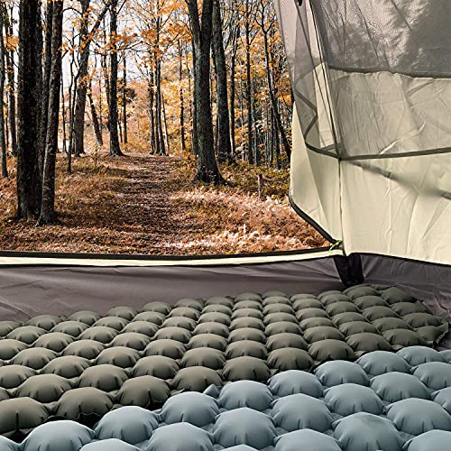 Desque Ultralight Inflatable Camping Sleeping Pad Large Comfortable