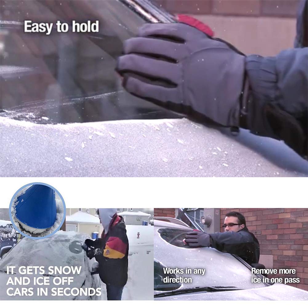 Magic Car Scrape A Round Ice Scraper For Car ConeShaped Windshield