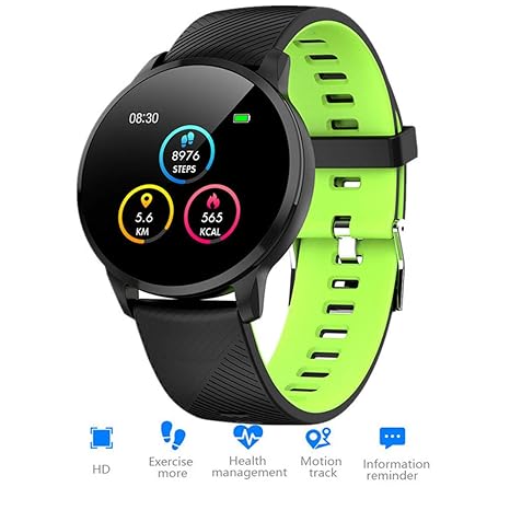 Amazon.com: QUARKJK Reloj inteligente de actividad física ...