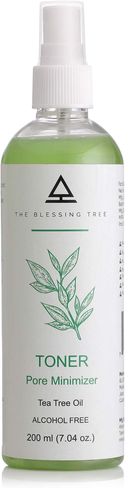 The Blessing Tree Alcohol Free Pore Tightening Toner Tea Tree-200ml