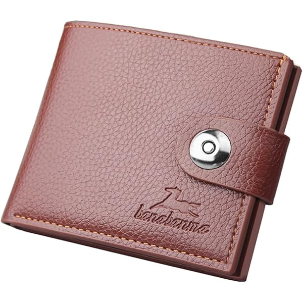 Monedero Hombre Cartera Nixon Pass Vegan Cuero Marrón