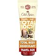 Old Spice Whole Body Deodorant Cream for Men, Travel Size, Aluminum Free, Vanilla + Shea Scent, 24/7 Odor Protection, 24/7 Freshness, Dermatologist Tested, Gentle on Skin, Safe to Use All Over, 0.8 oz