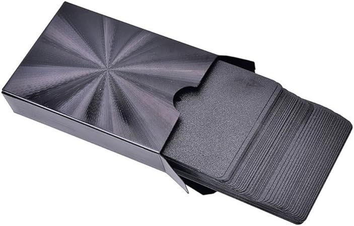 Amazon Bestmaple かっこいいトランプ ストレス解消 プラスチック 遊び ポーカー マジック 大富豪 手品 豪華 高級 パーティー テーブル ゲーム ラジウム放射 カードゲーム トランプ おもちゃ
