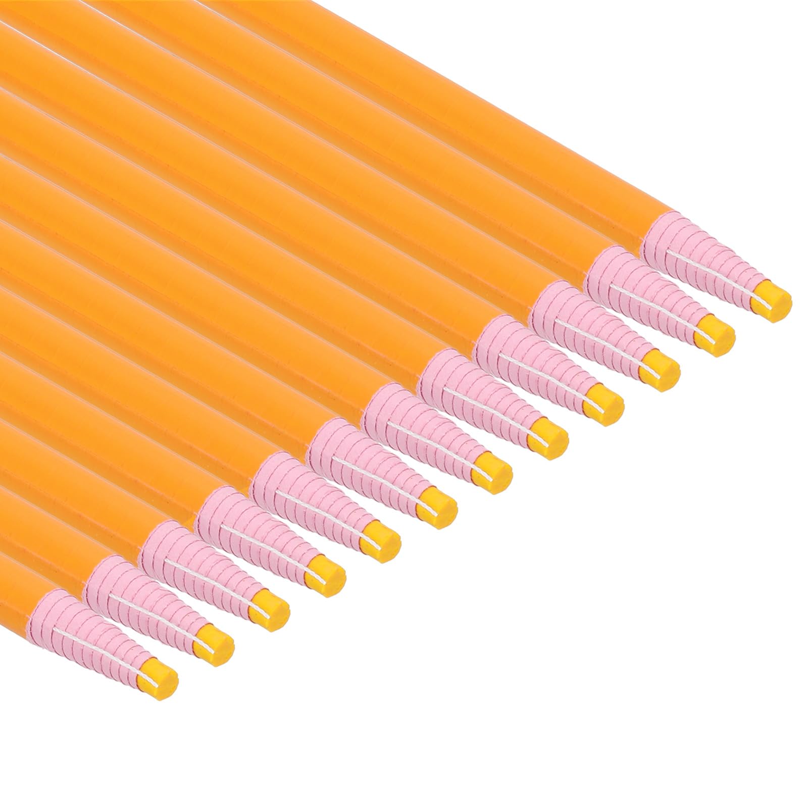 Photo 1 of PATIKIL Peel-Off China Markers, 12 Pack Grease Wax Pencils Wood for Glass Garments Drawing Film Paper Vinyl Metal, Yellow