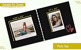 Styloo Small Scrapbook by bzbee DIY Album 50 Black Pages Instax Mini view 3