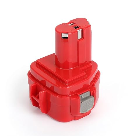 REEXBON für Makita Akku 12V 2000mAh NI-MH Ersatzakku Werkzeugakku für Makita 1220 1222 PA12 1233S 192696-2 192698-8 192698-A 